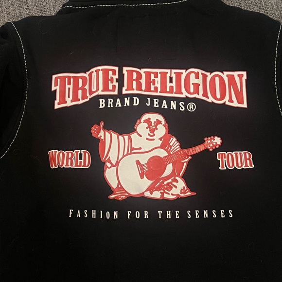 True Religion Black Jacket with Red Accents - Picture 6 of 8